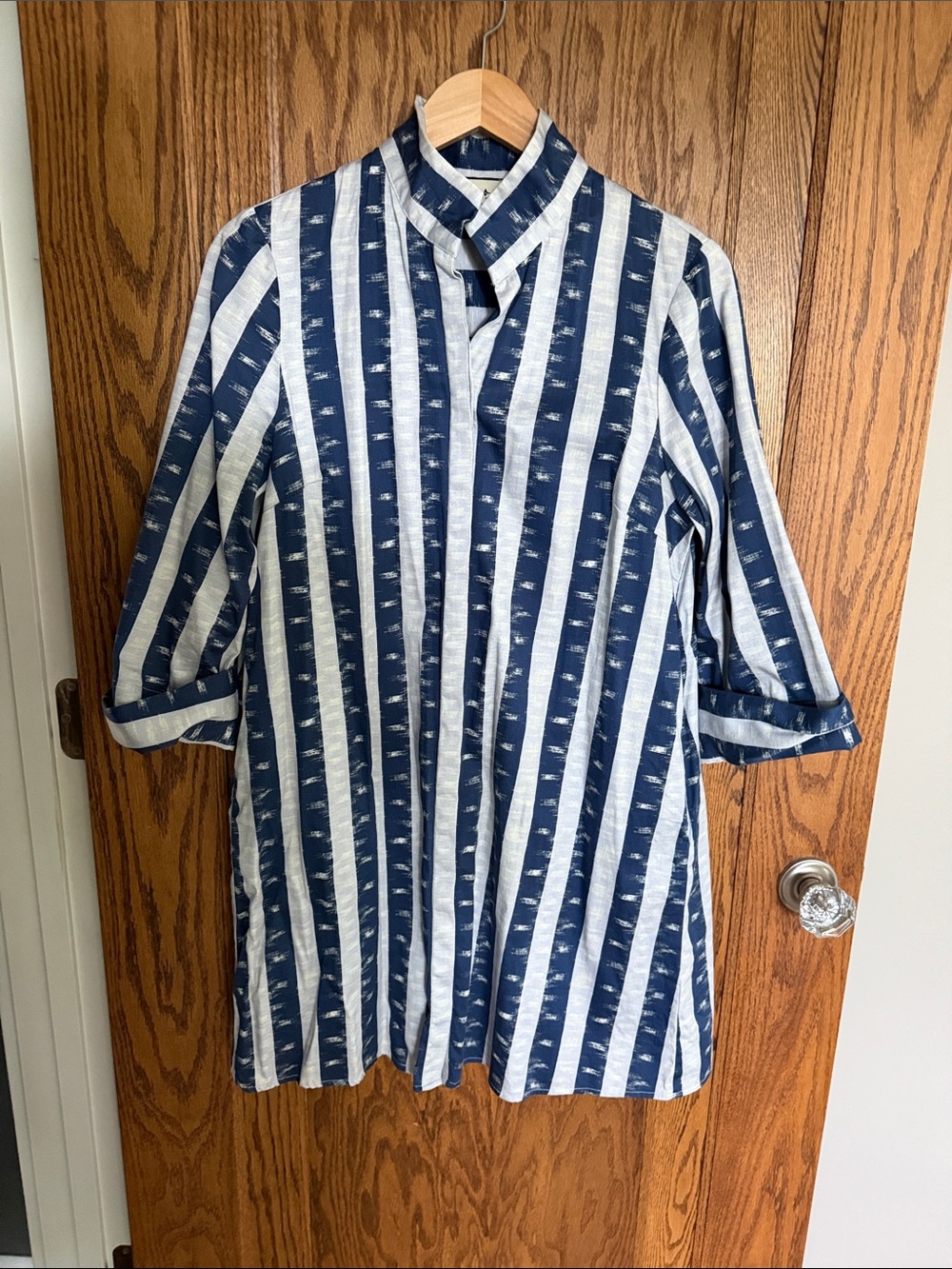 Tuckernuck Navy & White Striped Mini Dress
